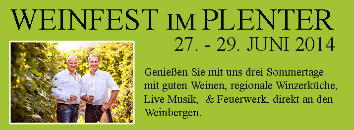 Weinfest im Plenter 2014