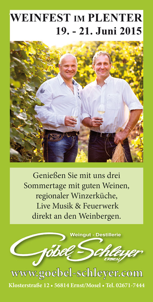 Weinfest im Plenter 2015